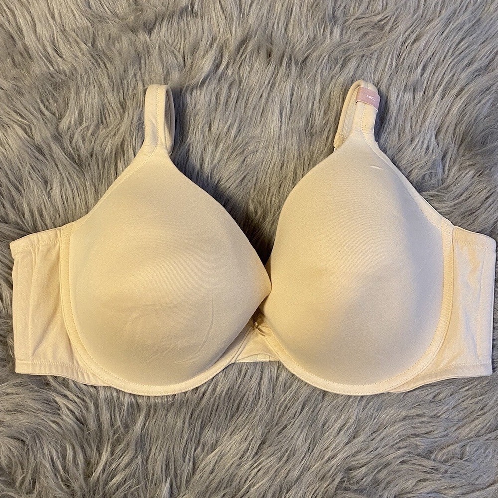 Cacique Bra Womens Size 50DD Boost Plunge Underwire Back Closure